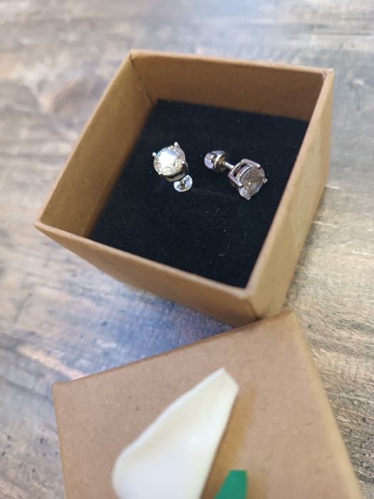Продам серёжки серебро