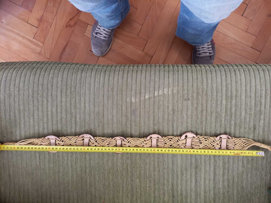 Колан плетка макраме