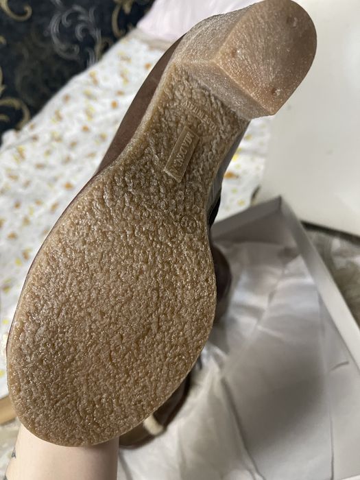 Боты кожа италия