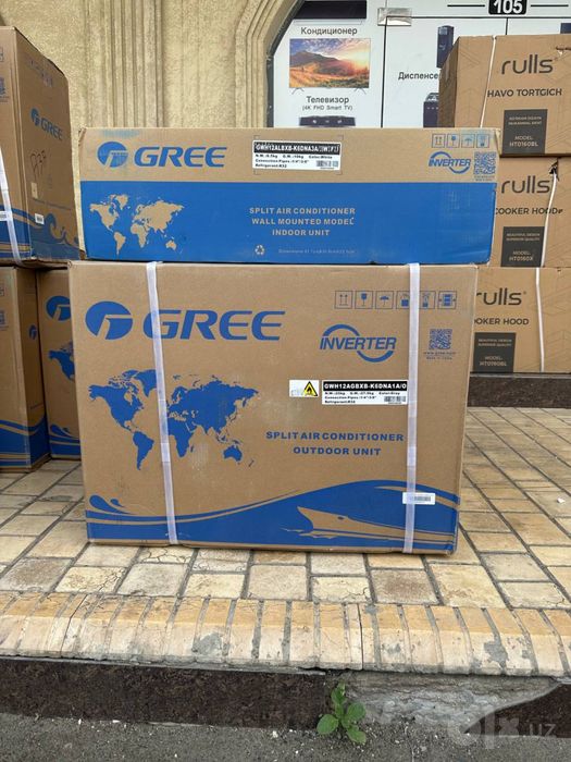 Кондиционер GREE 12 Inverter модель:GWH12ALBXB-K6DNA3A/I