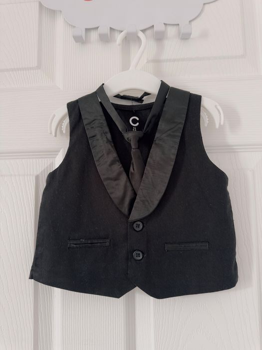 Смокинг елек р-р 74см за момче