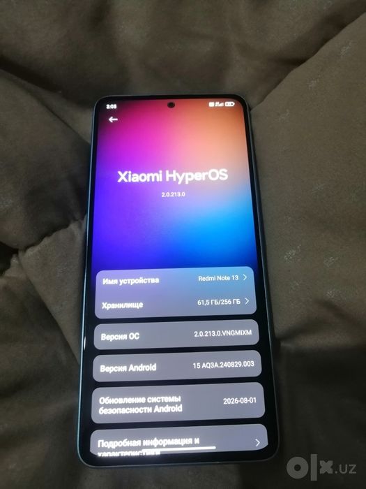 Redmi note 13 /256gb