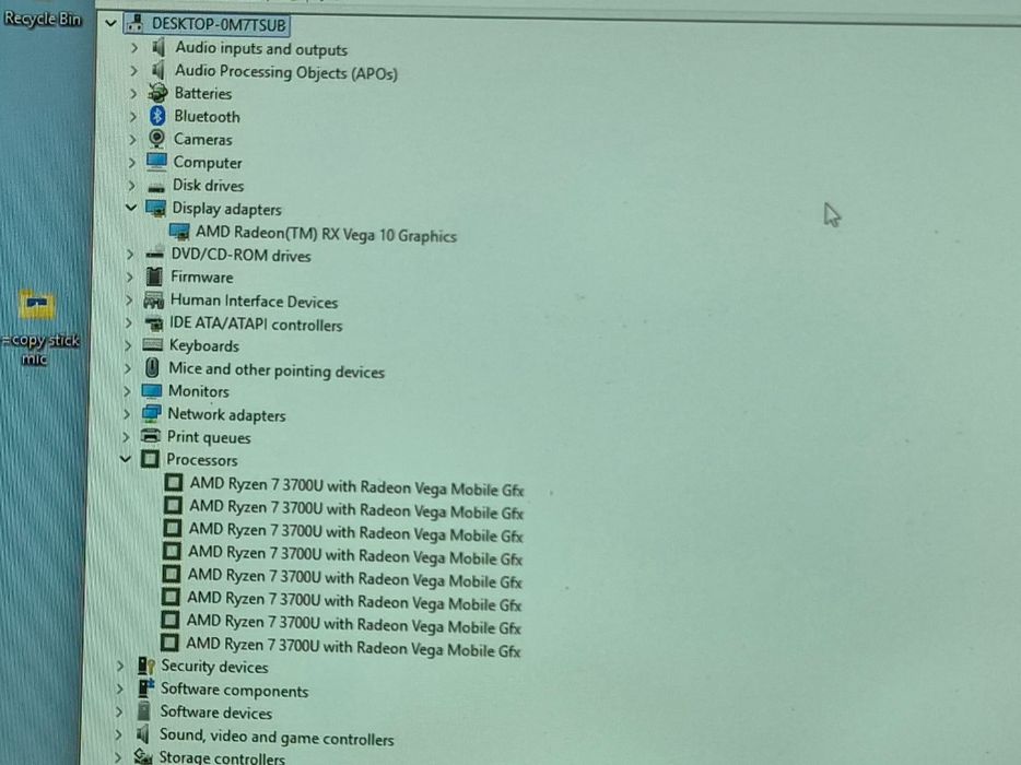 vand laptop jocuri  Hp .17"FH.Ryzen 7.16 Gb.RX Vega.Ssd+Hard