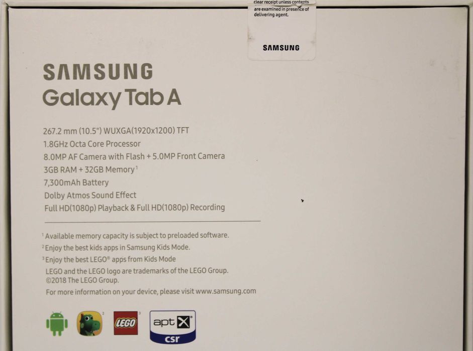 Samsung Galaxy Tab A SM-T590