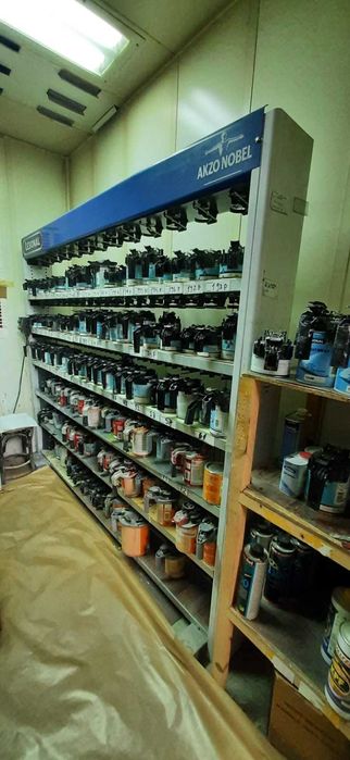 Cabina de vopsire industriala