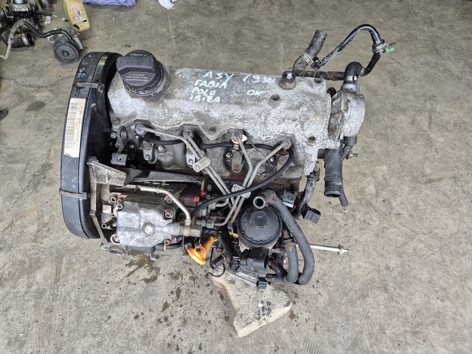 Motor skoda fabia 1.9 sdi motor vw polo 1.9 sdi cod motor ASY