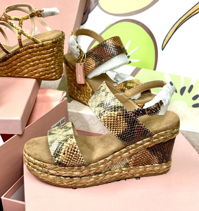 Дамски сандали Alma en Pena 38-39 НАМАЛЕНИ последни бройки