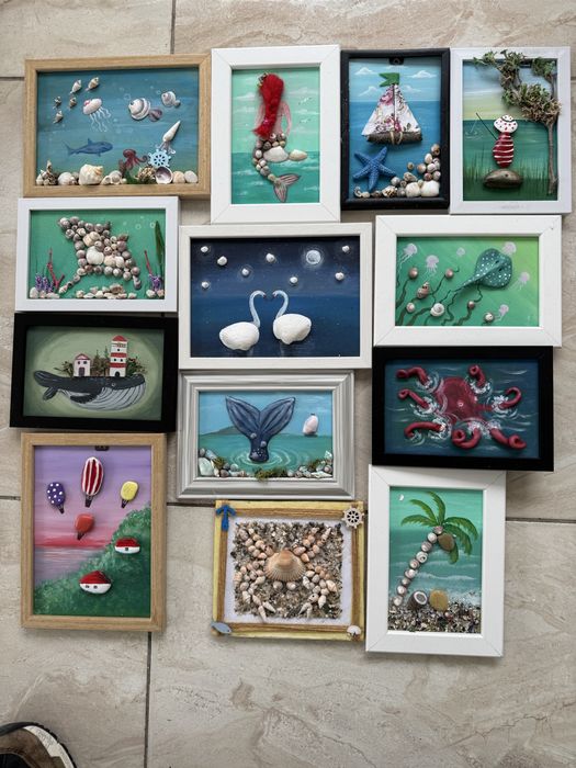 ръчно изработени картини и завеси за дома