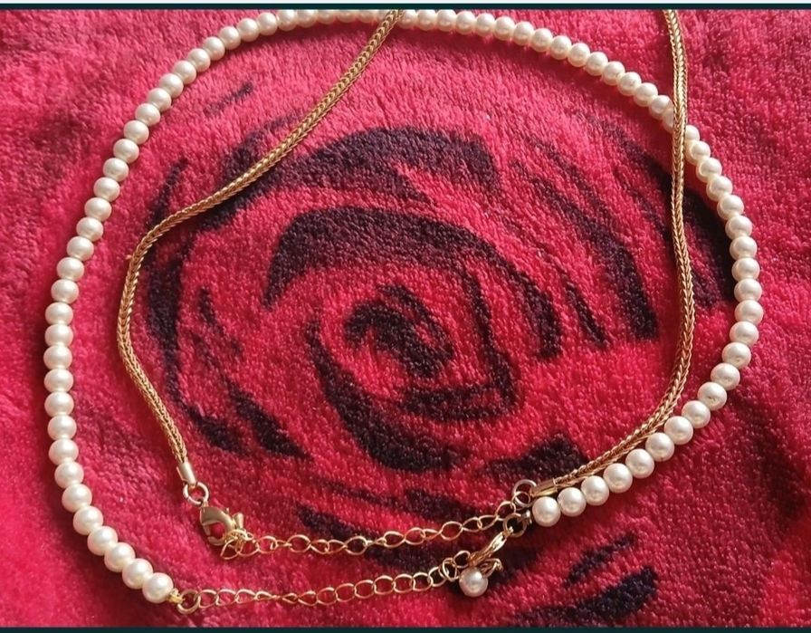 Colier perle naturale