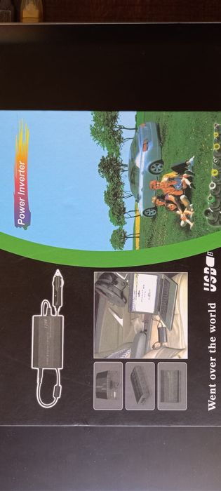 Încărcător universal laptop. Priza 220v sau priza auto.  Diverse  ieșiri.  Out 12 sau 24 v. Nou.