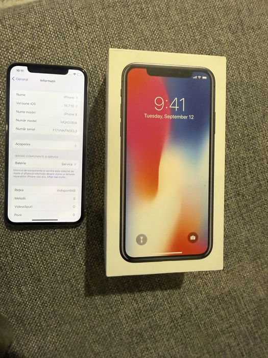 Iphone X 64 GB in cutie