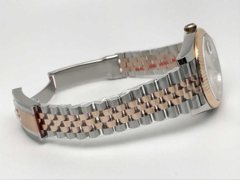 Rolex Datejust 41mm Rose Gold Fluted Bezel Jubilee – реални снимки – наличен по поръчка