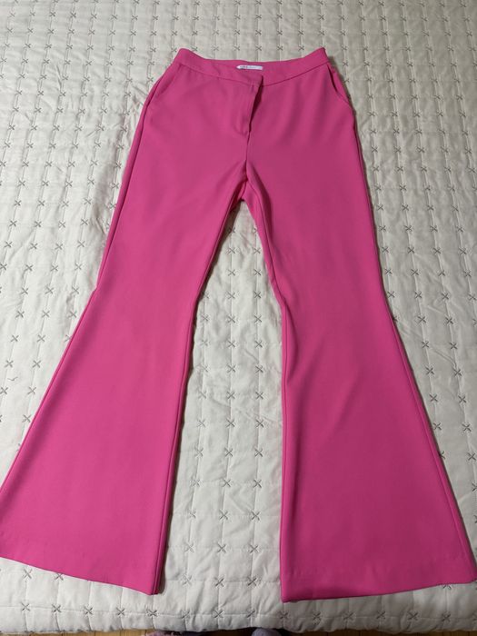 Официален розов панталон Dizi/ бежов панталон