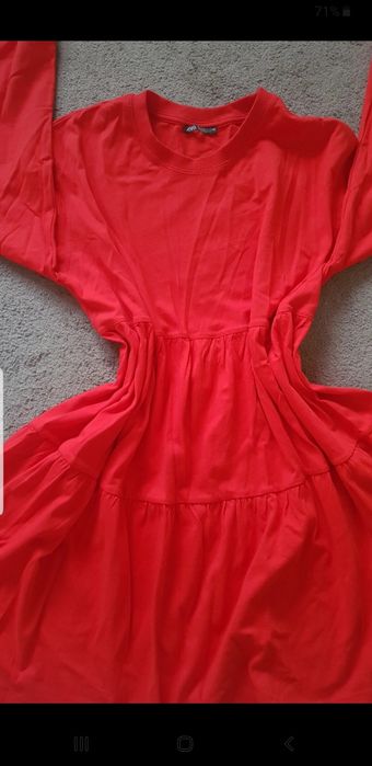 Rochie dama cu maneci lungi Zara mar xl