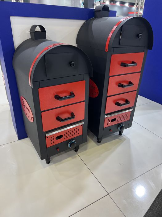 Пещ за печене на картофи газ и ток