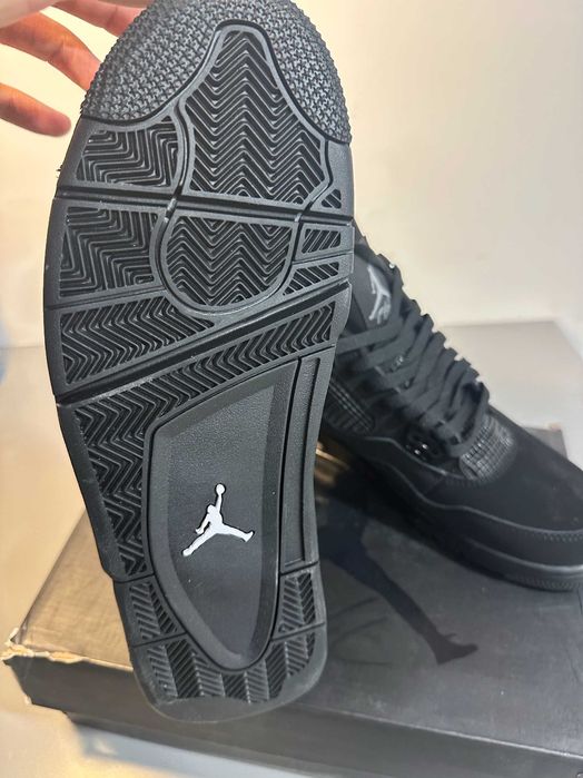 Nike Air Jordan 4 Retro Black Cat, marimea 45