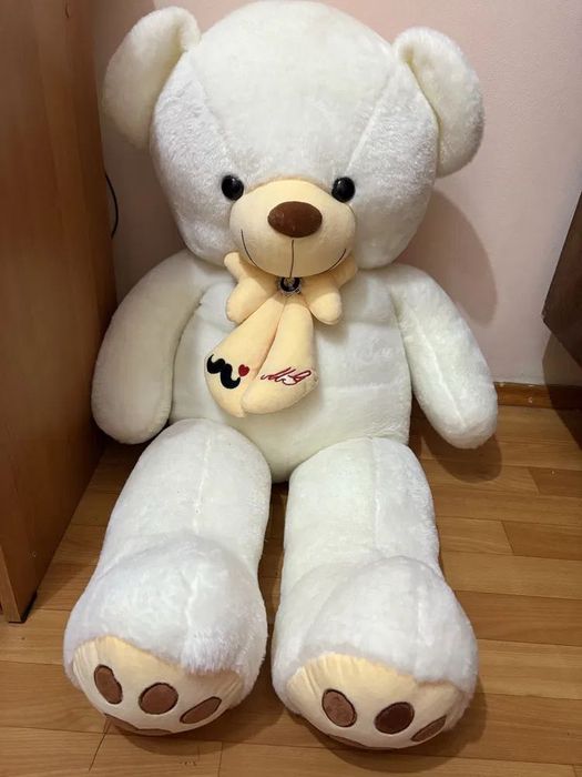 Мишка белая , новый