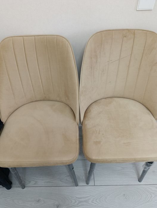 Стулья велюровые