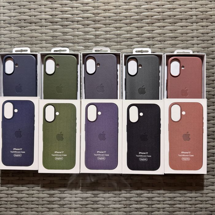 Huse Apple Silicone/TechWoven iPhone17/17Pro/17ProMax