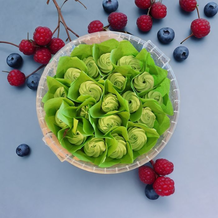 Сладкий букет из зефира