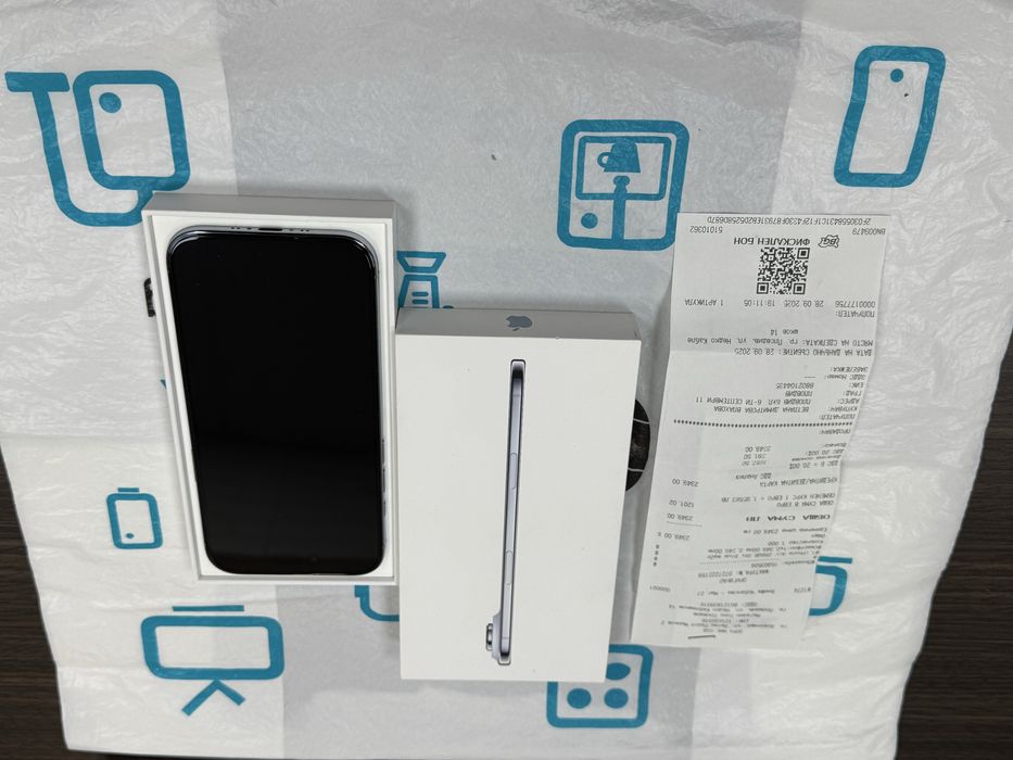 ***КАТО НОВ 256GB iPhone 17 Air Зора Гаранция 2027г. Sky Blue