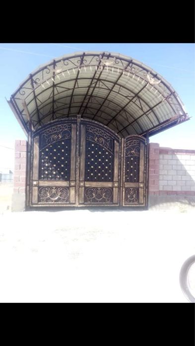 Навес ворота жасаймыз