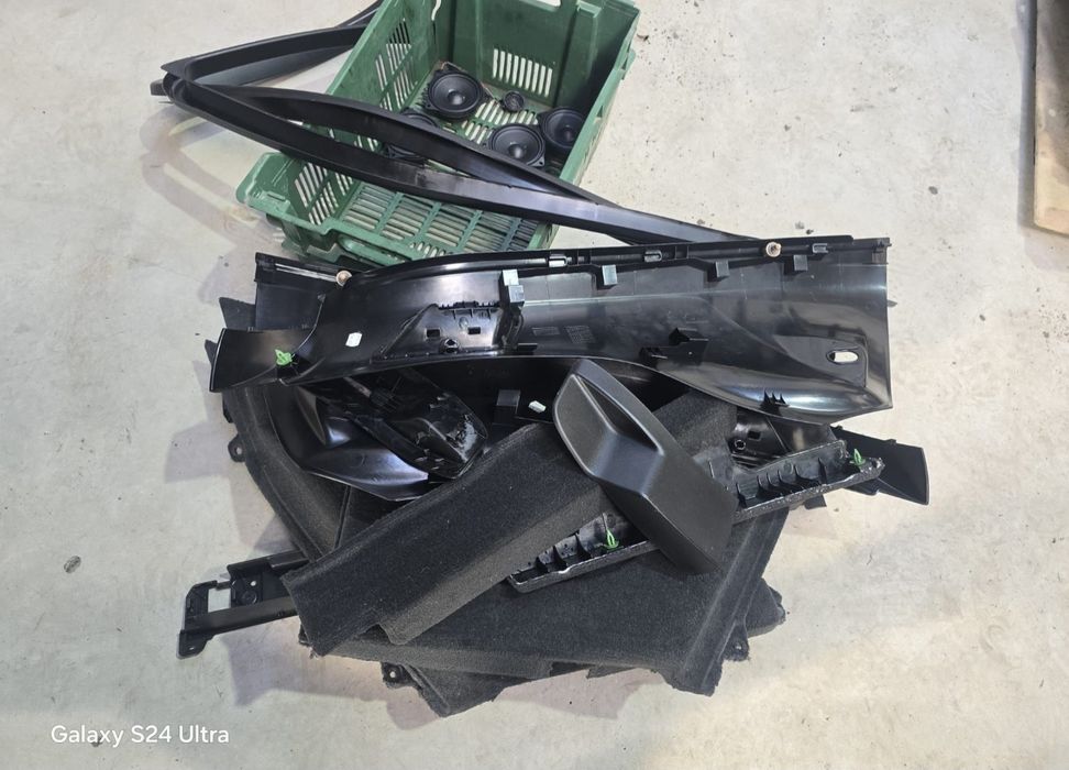 Interior scaune fata incalzire banchete 7 locuri piele bmw x5 e70