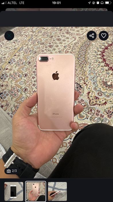 iPhone 7+ 256 gb срочно