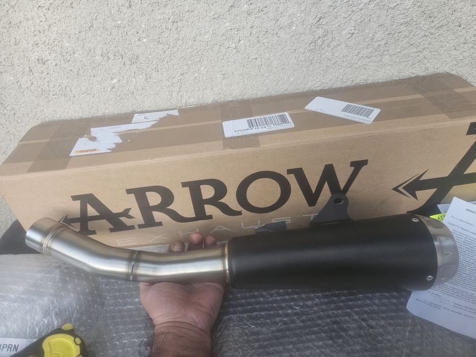 Toba/evacuare sport Arrow Pro Race pentru Yamaha Yzf 125/mt 125 2019/2022