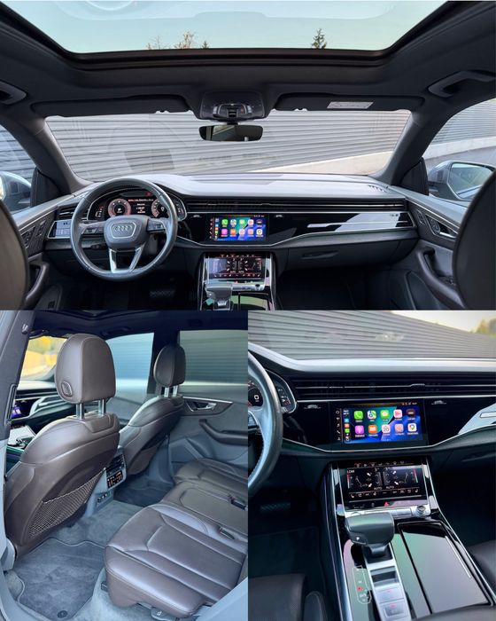 Audi Q8 S-line/Panoramic/ Soft close/Faruri Matrix/ Suspensie pneumatica