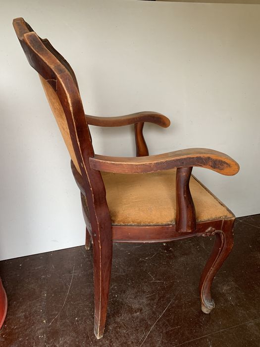 Стол масив дърво ретро столове - антикварен стил