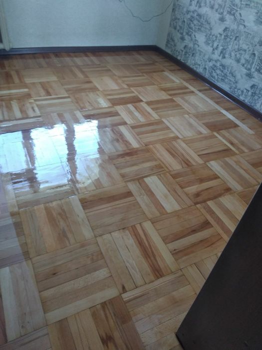 Шлифовка пол паркет