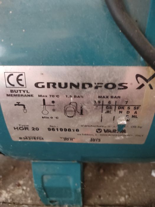 Водяной насос для давления