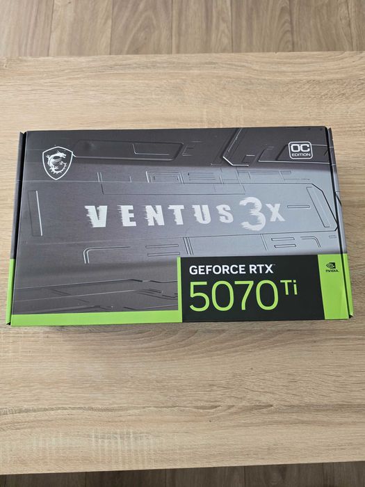 Видеокарта MSI GeForce RTX 5070 Ti VENTUS 3X OC 16GB GDDR7