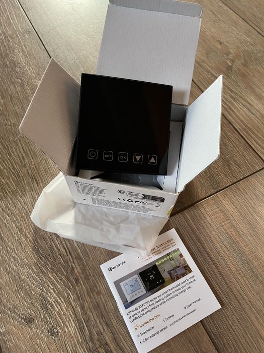 Termostat smart wifi incalzire pardoseala centrala gaz