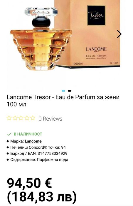 Дамски парфюм.