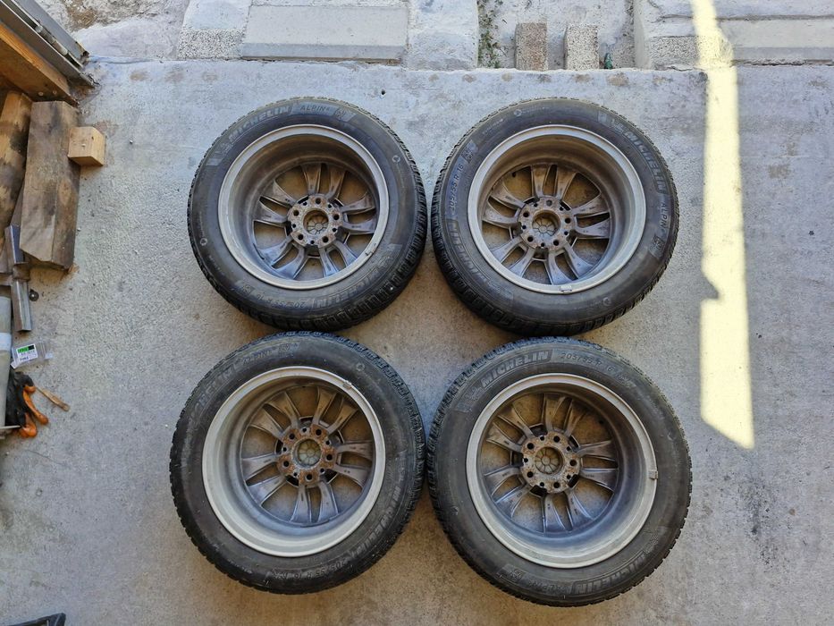 Оригинални джанти BMW 16 цола и зимни гуми Michelin Alpin 6 205/55/16