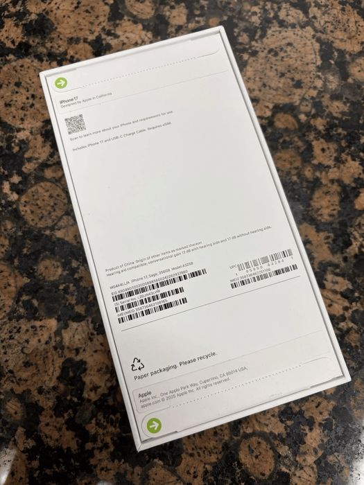 iPhone 17 256GB Green