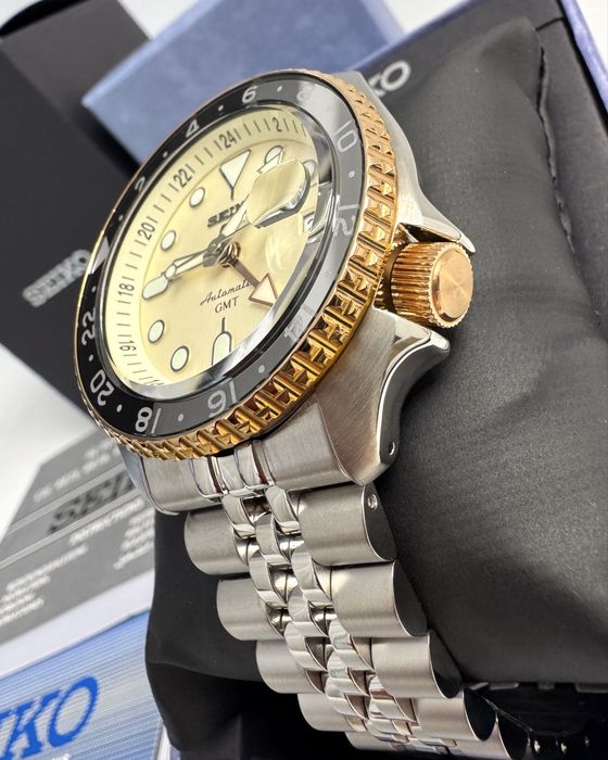 Seiko 5 Sports GMT SSK046K1 - nou, în cutie