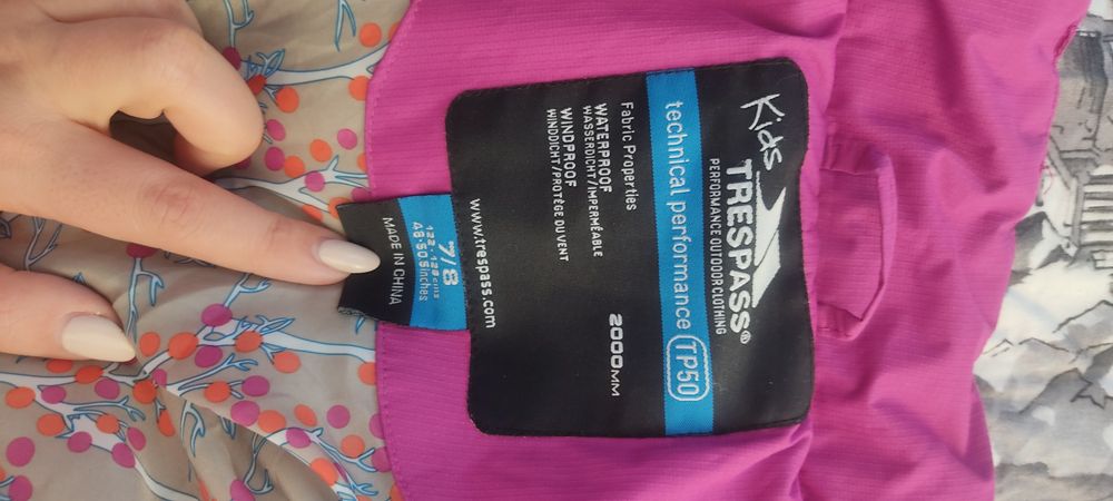 Детско ски яке Treaspass