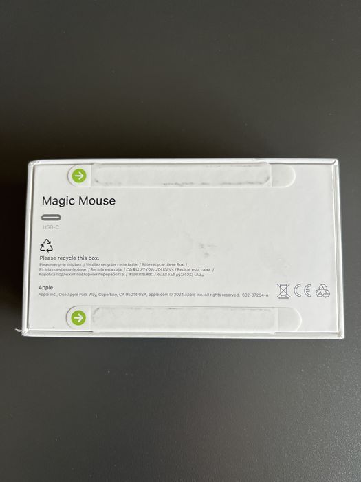 Apple Magic Mouse USB-C, неразопакована
