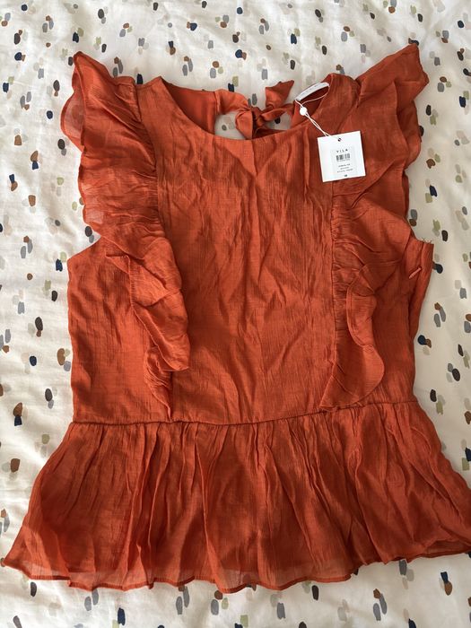 Нов топ в оранжево