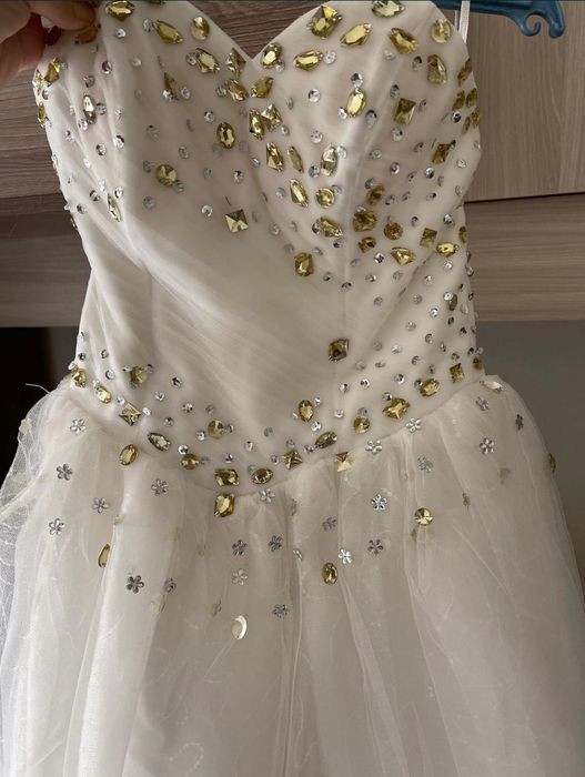 Свадебные платье две штуки