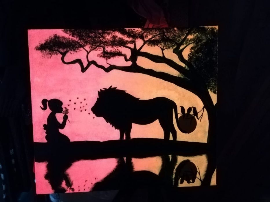 Светящиеся картины