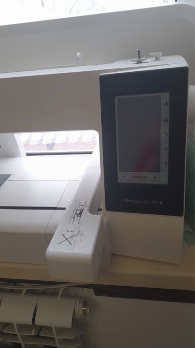 Вышевальная машинка janome 500 E