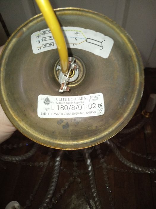 Люстра Элит Богемия Чехия .