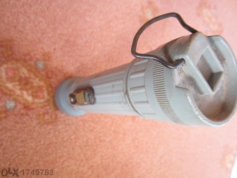 прожектор с антикварна стойност Fulton Mx993/u Military flashlight +ин