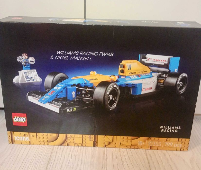 LEGO Icons - Williams Racing FW14B si Nigel Mansell 10353
