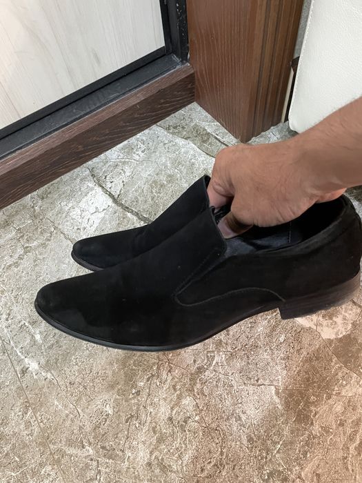 Продам туфли замшевые