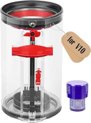 Нов Dyson V10 Absolute Animal прахосмукачка контейнер за прах + филтър